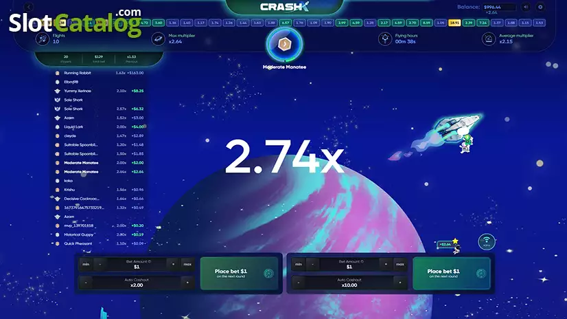 Registration Process at Crash x game review 