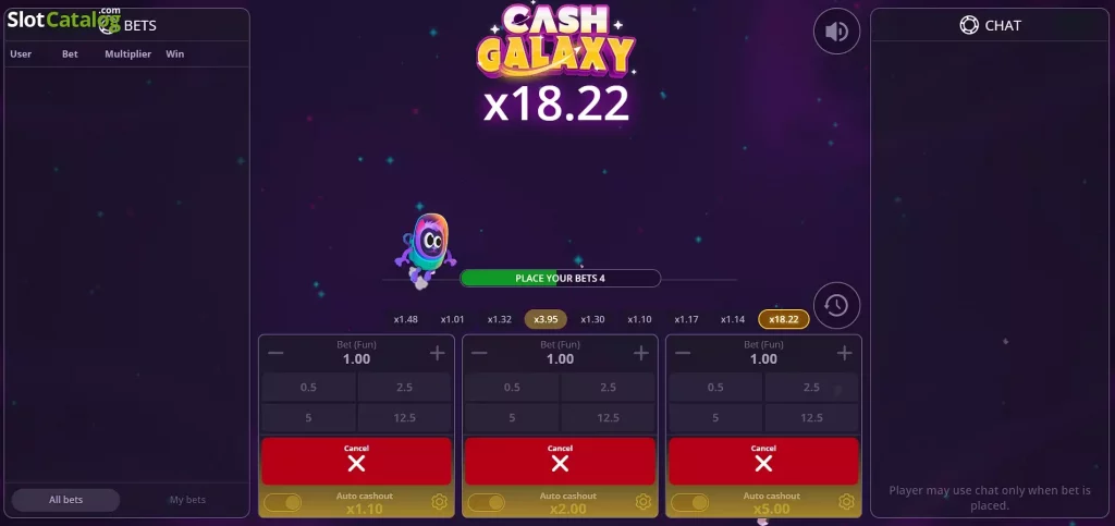 Cash Galaxy Game Review Game Features