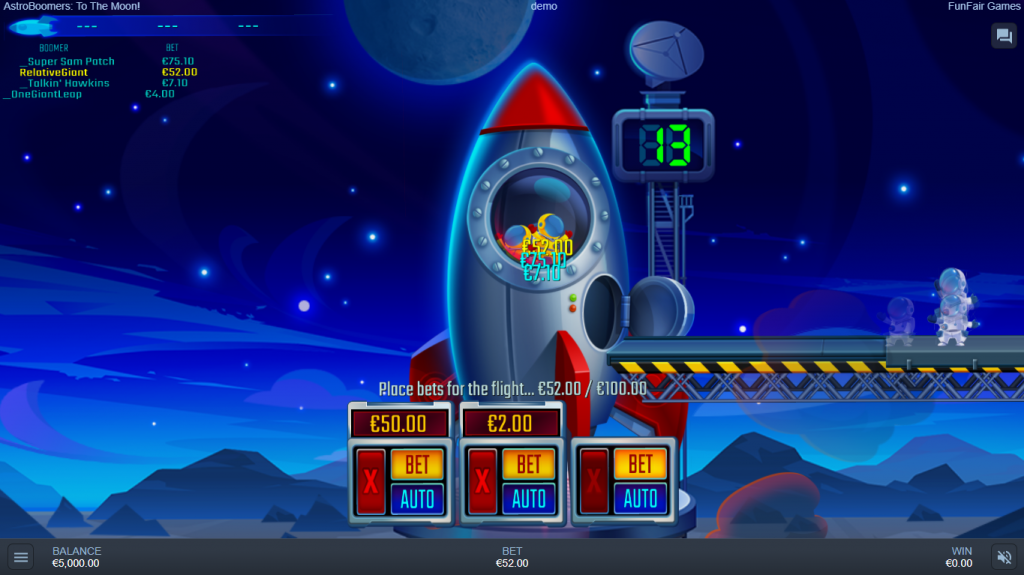 AstroBoomers: To The Moon! is a true testament to innovation in the world of slot games