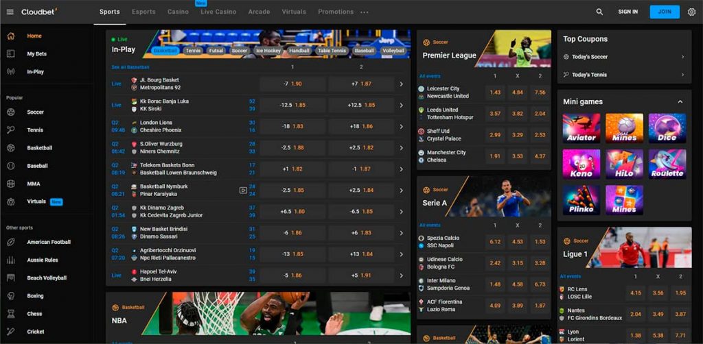 Cloudbet Mobile App