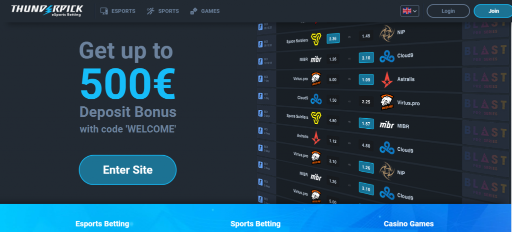 Thunderpick User Experience