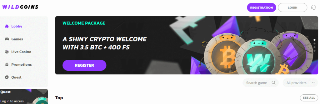 WildCoins Casino is committed