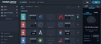 Apart from esports betting, Thunderpick