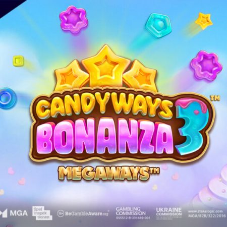 Indulge in Sweet Megaways Action with Stakelogic’s Candyways Bonanza 3™ Megaways™