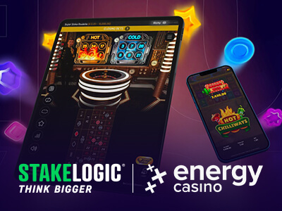 Energy Casino Experiences a Jolt of Excitement with Stakelogic Integration