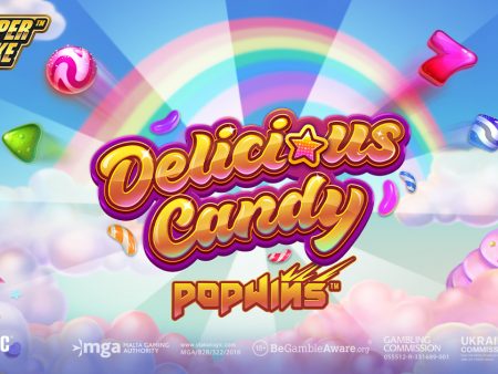 Experience a Sweet Sugar Rush with Delicious Candy™ Popwins™ by Stakelogic