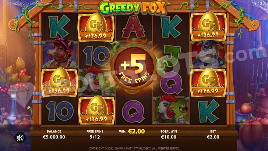 Players are invited to embark on an exciting adventure alongside the Greedy Fox