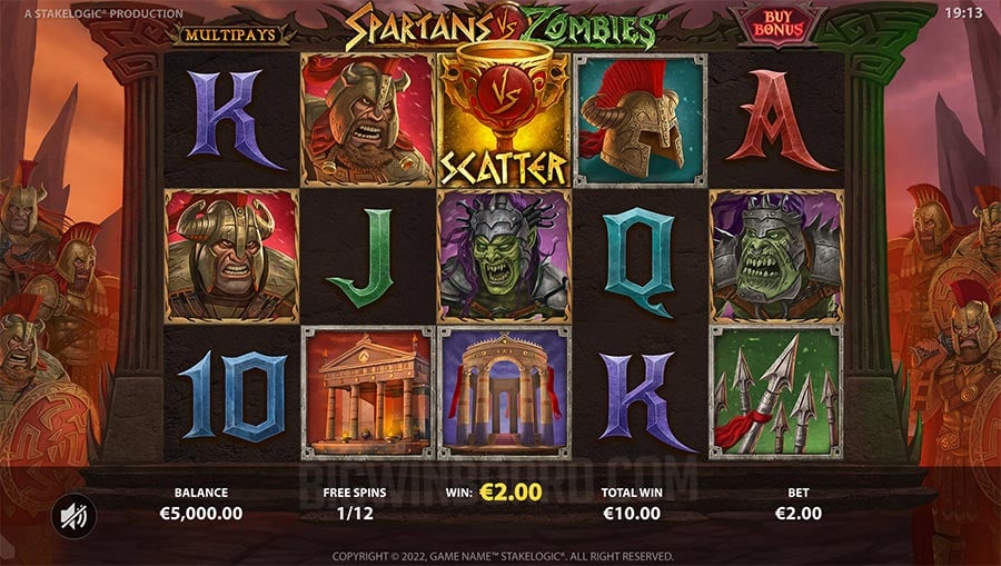 Prepare for a monumental showdown in Stakelogic's latest slot release